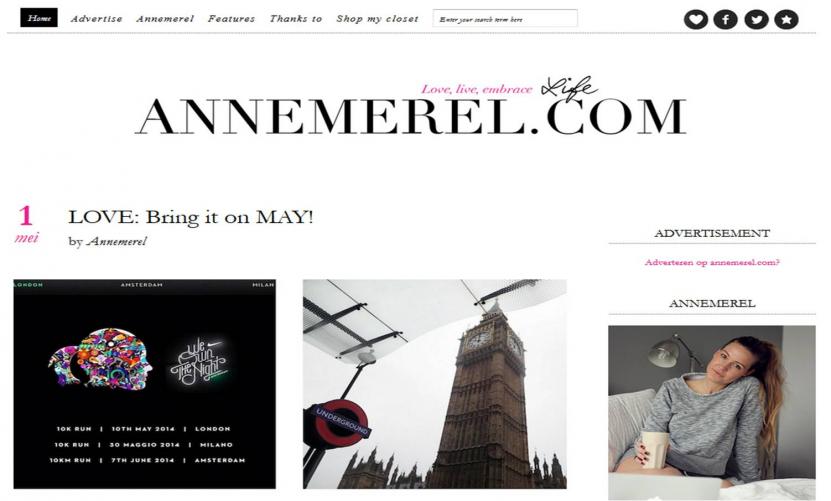 Blog Annemerel