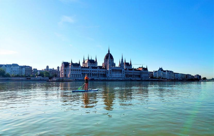 Boedapest suppen Donau