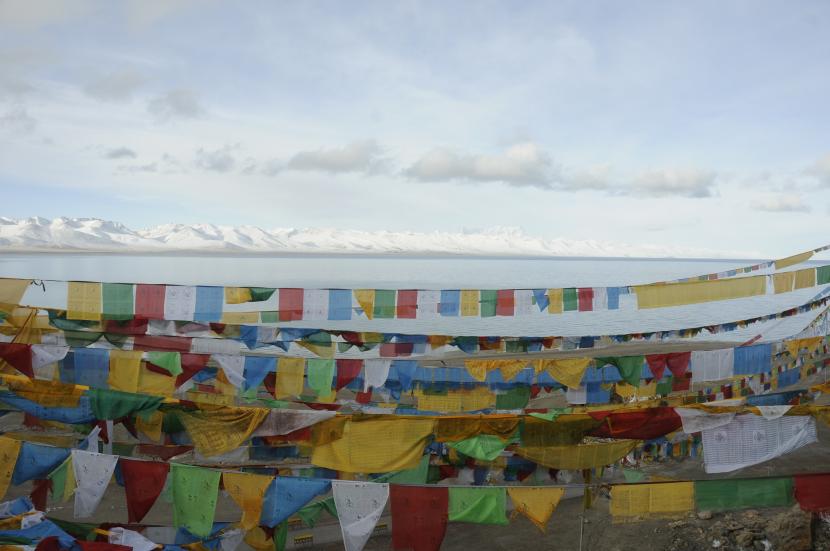 Tibet landschap